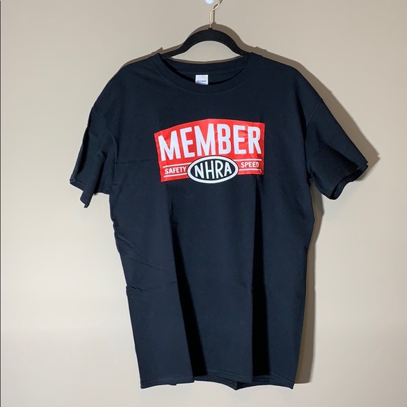 Vintage NHRA Member tee shirt. Black. Size large. - Picture 1 of 4